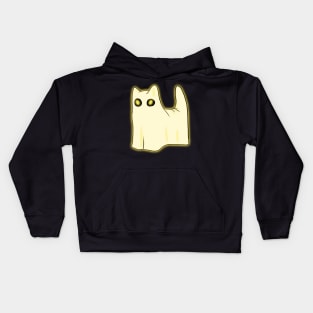 Ghost Cat Kids Hoodie